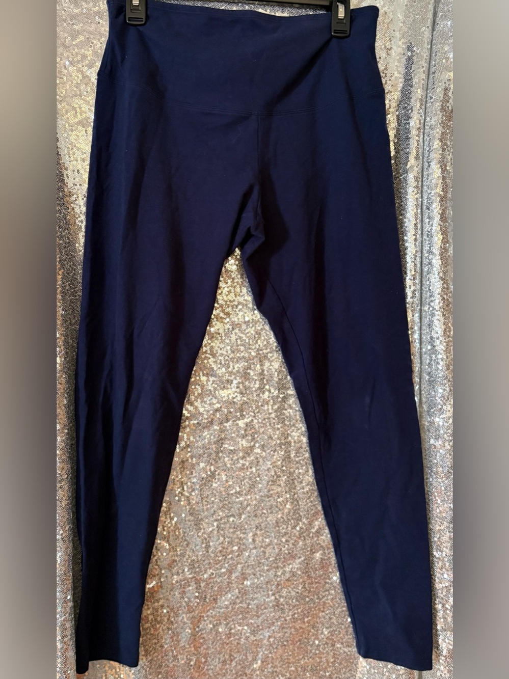 High-Waist Navy Leggings for Women